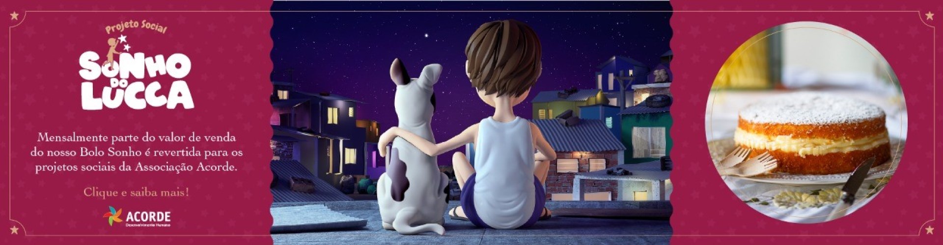 Banner Sonho do Lucca Novo